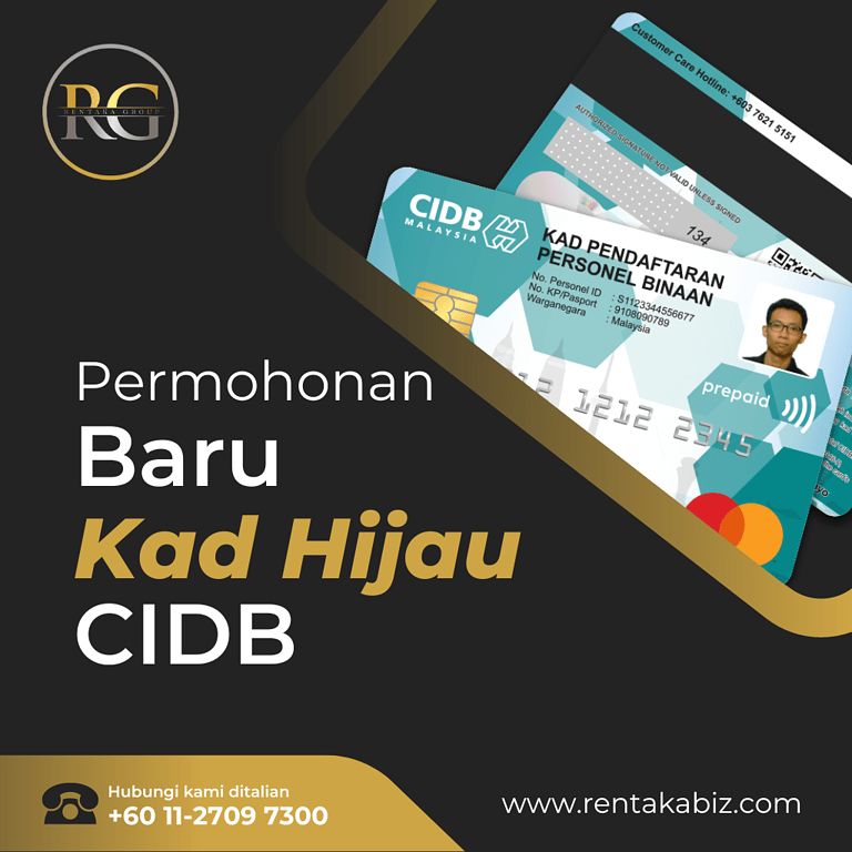 { KAD HIJAU CIDB } — Kad Personel Pembinaan | RentakaBiz.com