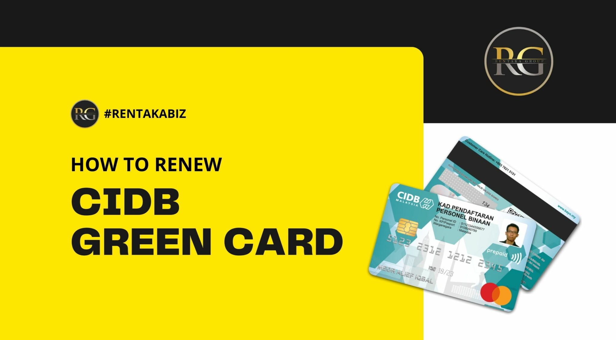 How To Renew Cidb Green Card Online