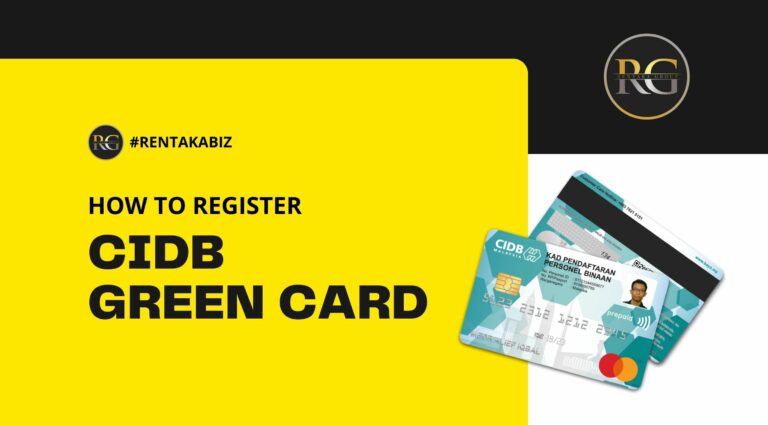 How to Register CIDB Green Card